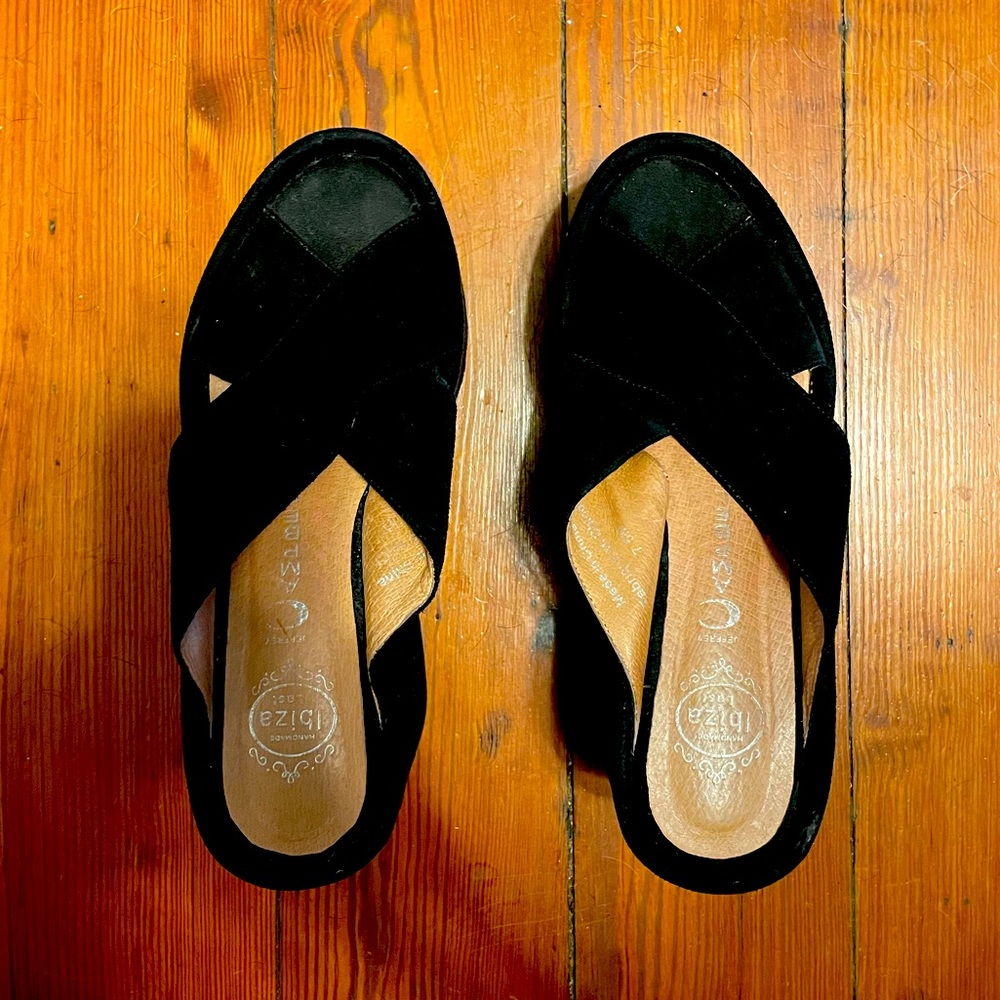 Jeffrey Campbell Suede platforms - Never worn outside